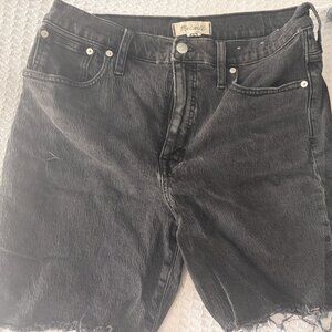 Madewell High Rise Denim Mid Length Shorts - Size 30